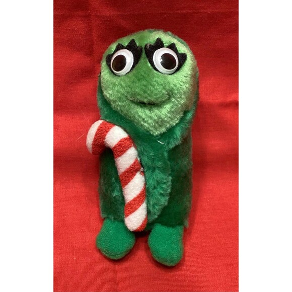 Del Monte Plush Christmas Yumkins 1991 Vegetable Tree Ornaments Set of 6 - Picture 7 of 12